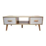 Mesa de centro con cajonera