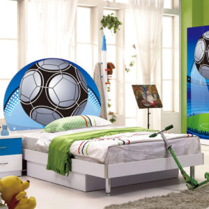 Base de cama infantil fútbol
