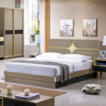 Base cama matrimonial con cajonera