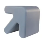 Taburete con forma de flecha